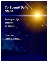 Tu Scendi Dalle Stelle (Duet for Violin and Cello) P.O.D. cover